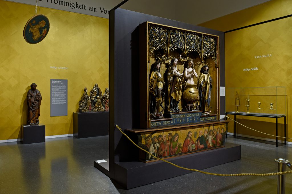 Stettener Altar und weitere Objekte aus dem Landesmuseum Württemberg in der Reformation-Ausstellung ©Hauptstaatsarchiv Stuttgart, CC BY-SA