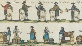 V. Zanna & Co. Victualien Preiße in dem Theuerungs Jahre 1817 im Monate Januar. Quelle: HStAS J 302 Nr. 57