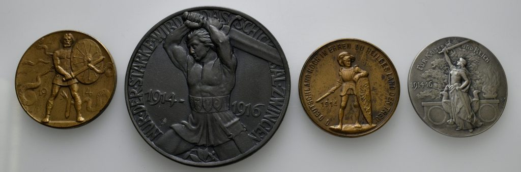 Medaillen des Ersten Weltkriegs aus dem Münzkabinett © Matthias Ohm