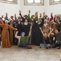 VR Filmdreh Gruppenbild