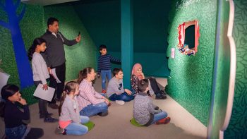 Kasperletheater in der Ausstellung © Landesmuseum Württemberg, Yamaly Bayer-Gomez