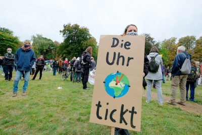 Demonstration für Klimaschutz in Stuttgart. © Roland Hägele